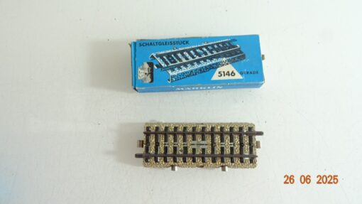 Märklin H0 5146 gerades Schaltgleis M-Gleis siehe Foto in OVP CK9059