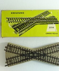 Märklin H0 5214 Kreuzung M-Gleis siehe Foto in OVP CK9426