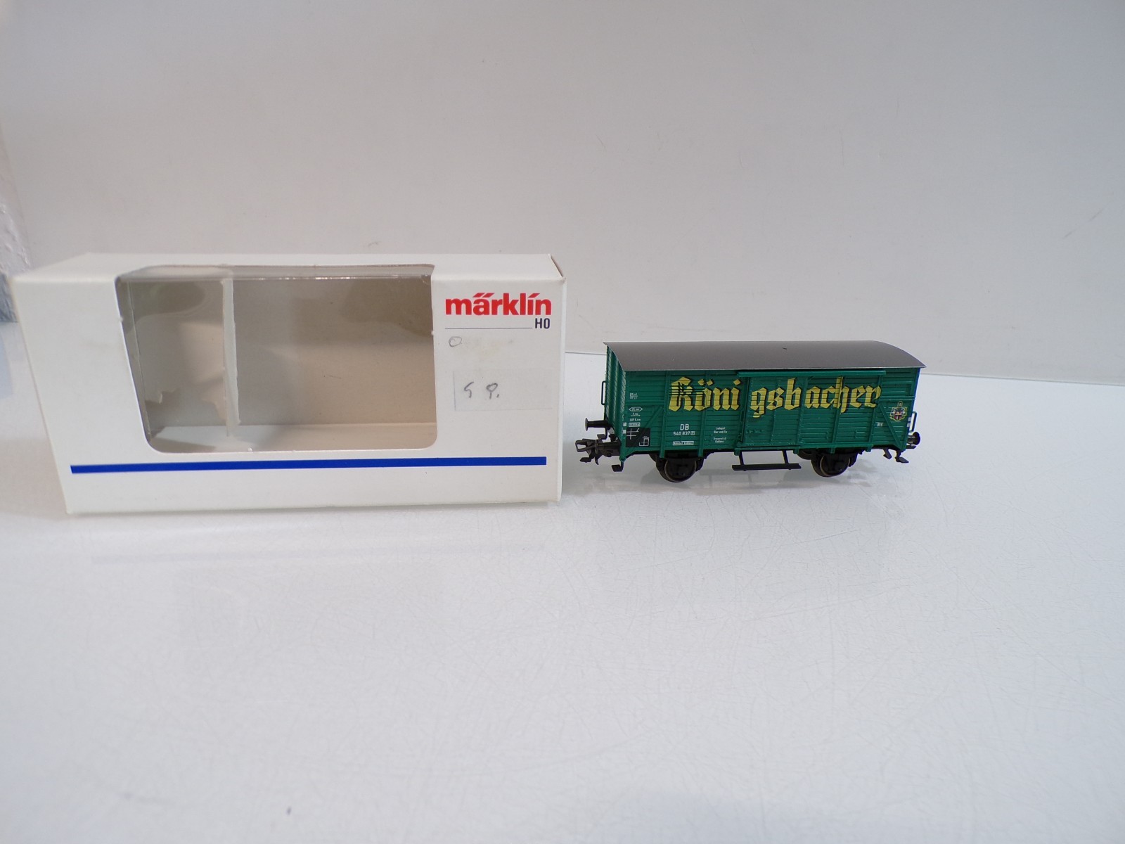 Märklin H0 62854 Bierwagen Königsbacher der DB in OVP HS147