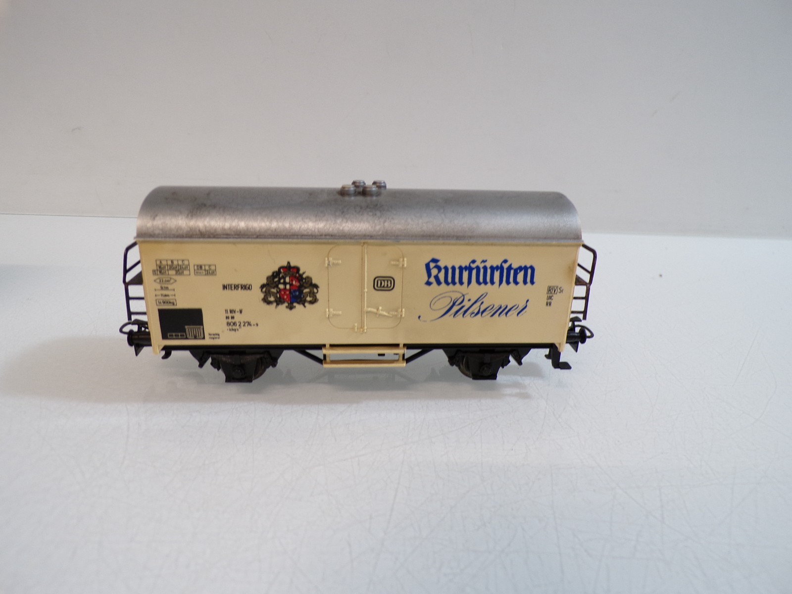 Märklin H0 62854 Kühlwagen Kurfürsten Pilsener der DB in OVP HS160 – Bild 3