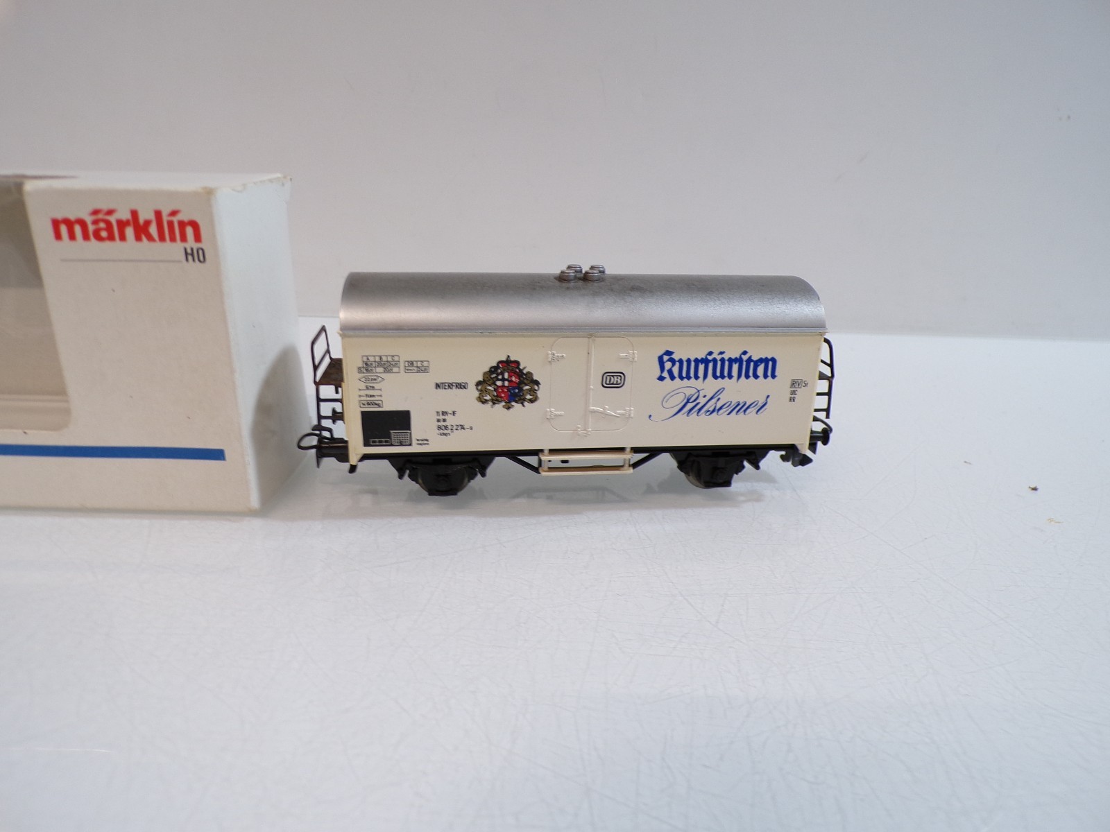 Märklin H0 62854 Kühlwagen Kurfürsten Pilsener der DB in OVP HS160