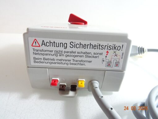 Märklin H0 6647 Transformator Trafo Fahrregler 230 V 32 VA siehe Foto CK6981 o. – Bild 3