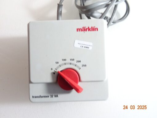 Märklin H0 6647 Transformator Trafo Fahrregler 230 V 32 VA siehe Foto CK6986 o.
