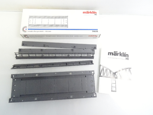 Märklin H0 74618 C Gleis Rampenstück gerade in OVP CK1443