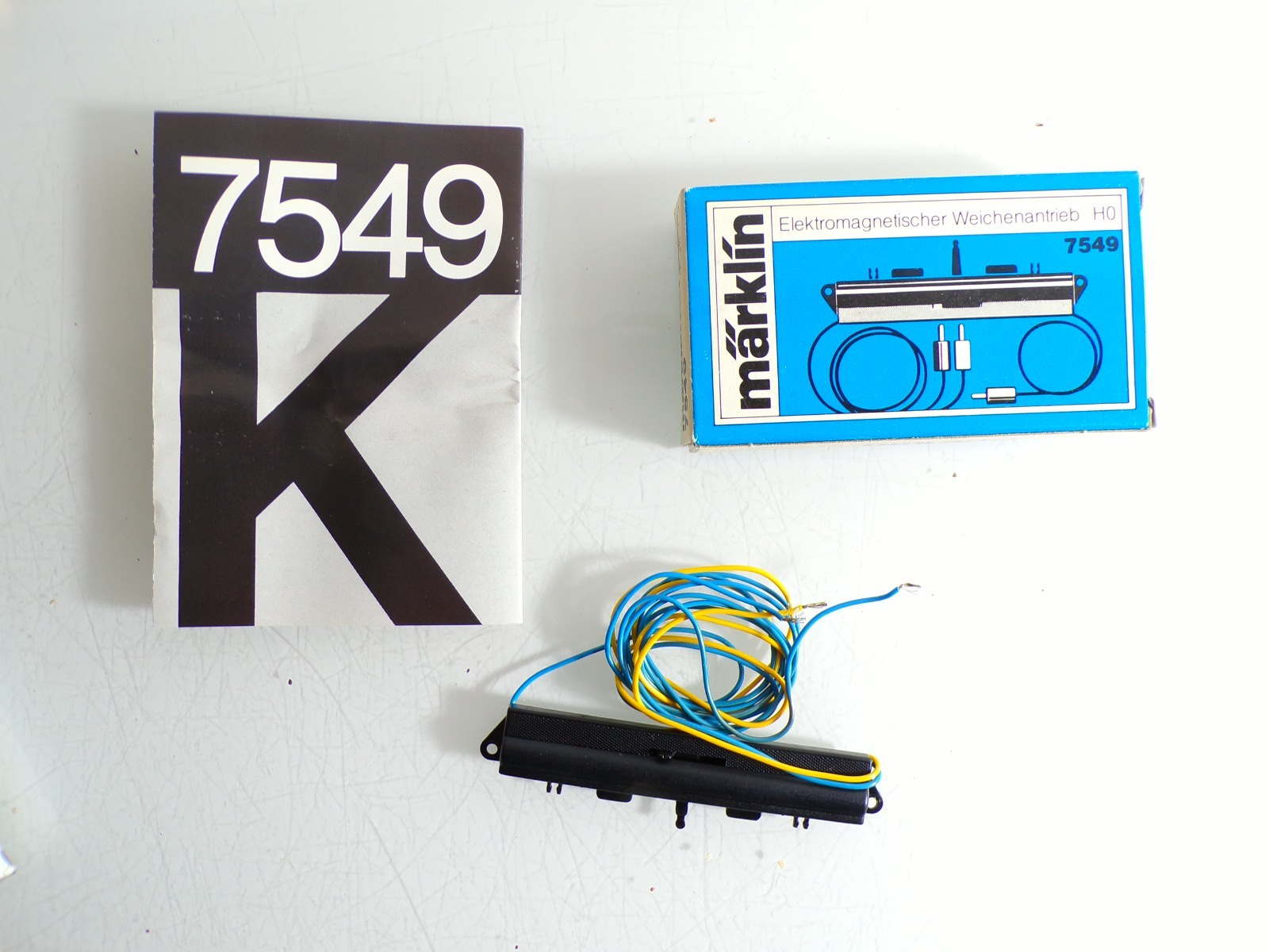 Märklin H0 7549 Weichenantrieb siehe Foto in OVP PK2565