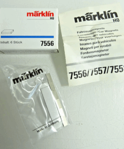 Märklin H0 7556 Fahrzeugmagnete 6Stück in OVP CK1426