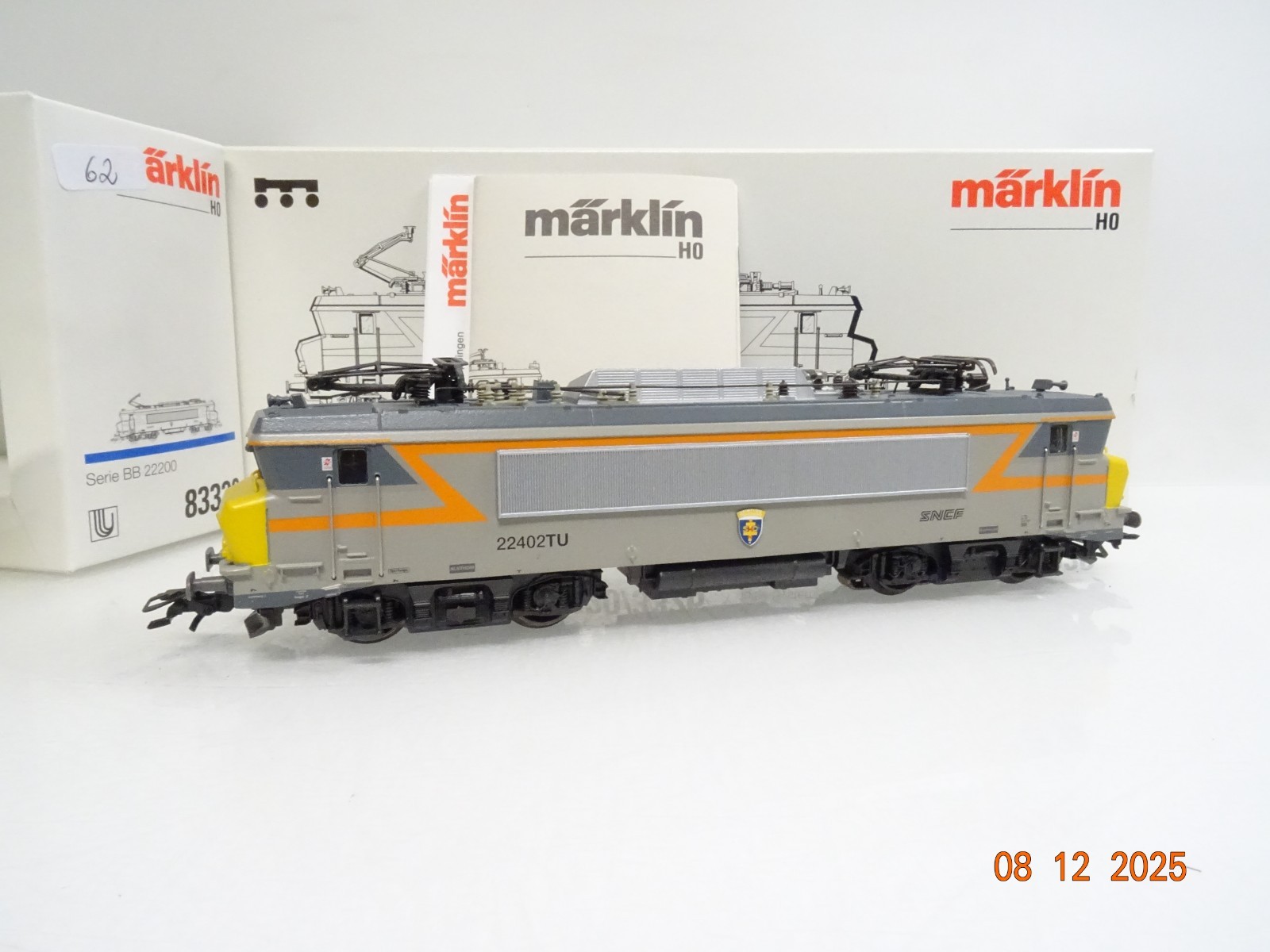 Märklin H0 83320 Frankreich E-Lok 22402TU der SNCF Delta Digital in OVP JL4926