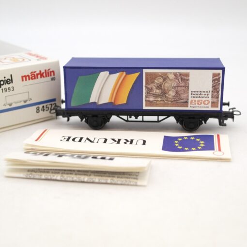 Märklin H0 84572 Containerwagen Europa 1993 Irland in OVP RF3316