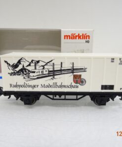 Märklin H0 8617-98 Containertragwagen Ruhpoldinger Modellbahnschau in OVP PR4734