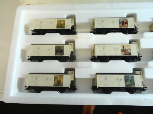 Märklin H0 94022 Güterwagen Wagen-Set Kunstkalender 1998 in OVP RR2405 – Bild 3
