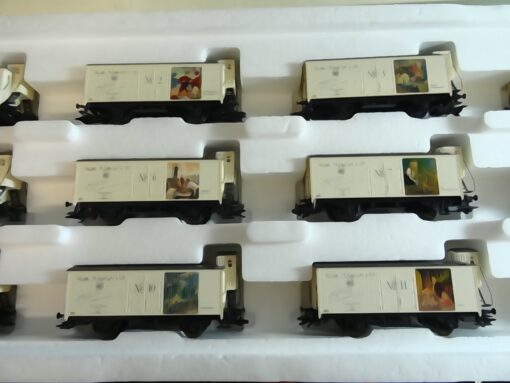 Märklin H0 94022 Güterwagen Wagen-Set Kunstkalender 1998 in OVP RR2405 – Bild 4