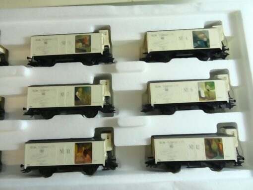 Märklin H0 94022 Güterwagen Wagen-Set Kunstkalender 1998 in OVP RR2405 – Bild 5