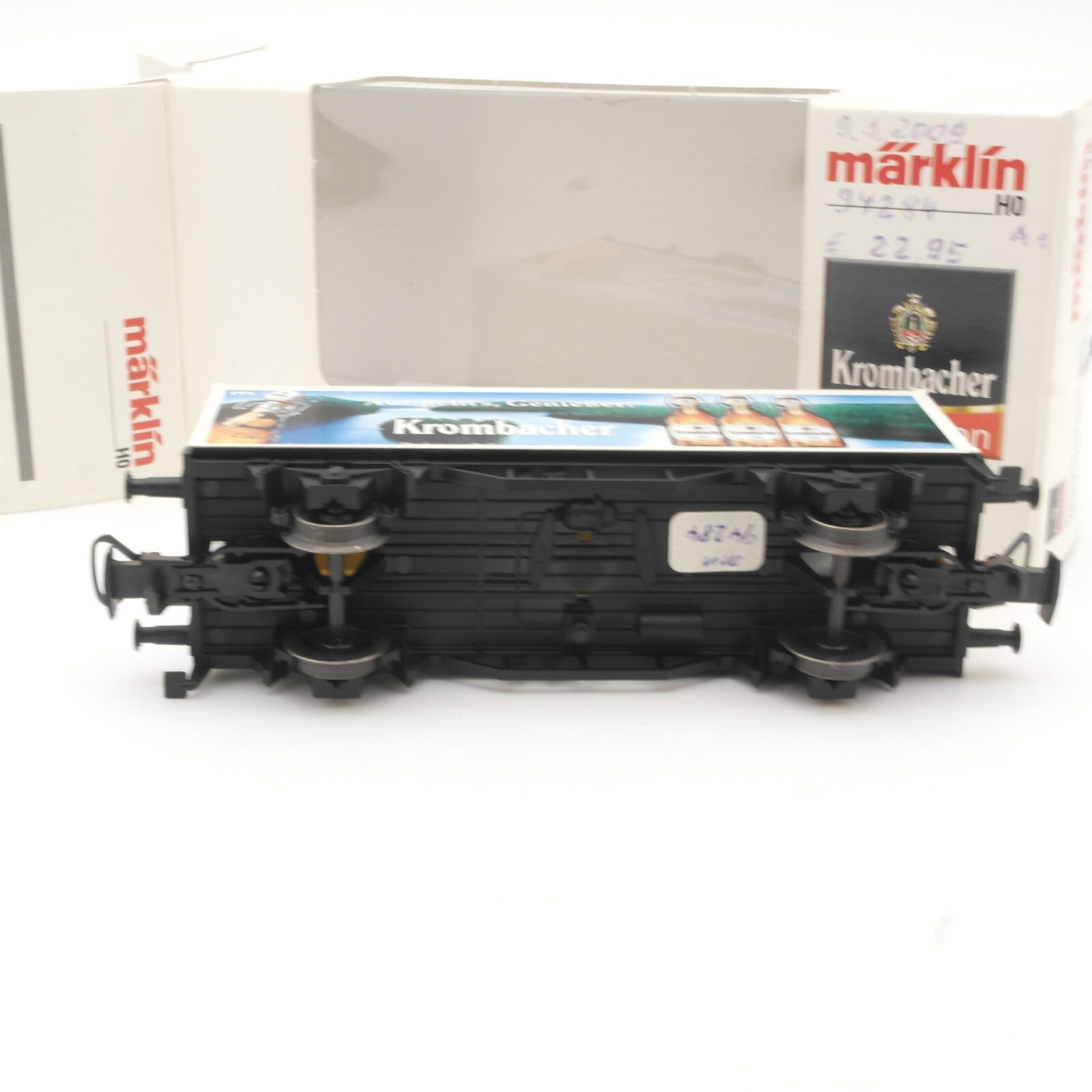 Märklin H0 94284 Containerwagen Krombacher Collection in OVP QR7850 – Bild 4