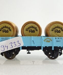 Märklin H0 94333 Fässerwagen Krombacher Pils der B.M.E. PR8531 o.