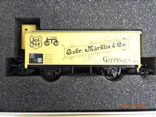 Märklin H0 94420 gedeckter Güterwagen Gebr. Märklin&Co Göppingen in OVP PR5210 – Bild 3