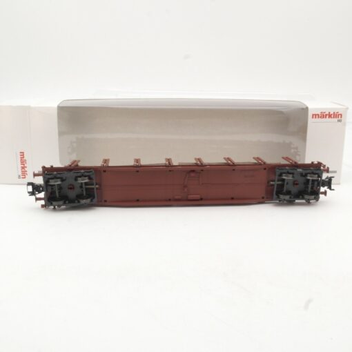 Märklin H0 94468 Rungenwagen mit Ladung der DB in OVP QR8561 – Bild 4