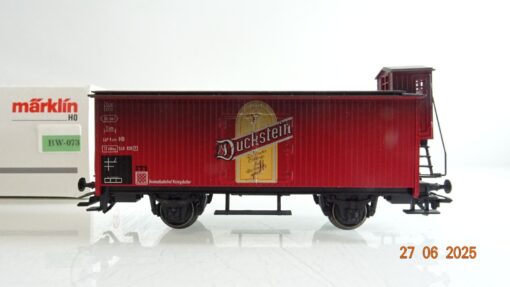 Märklin H0 Bierwagen mit Bremserhaus Duckstein in OVP PR8782 – Bild 3