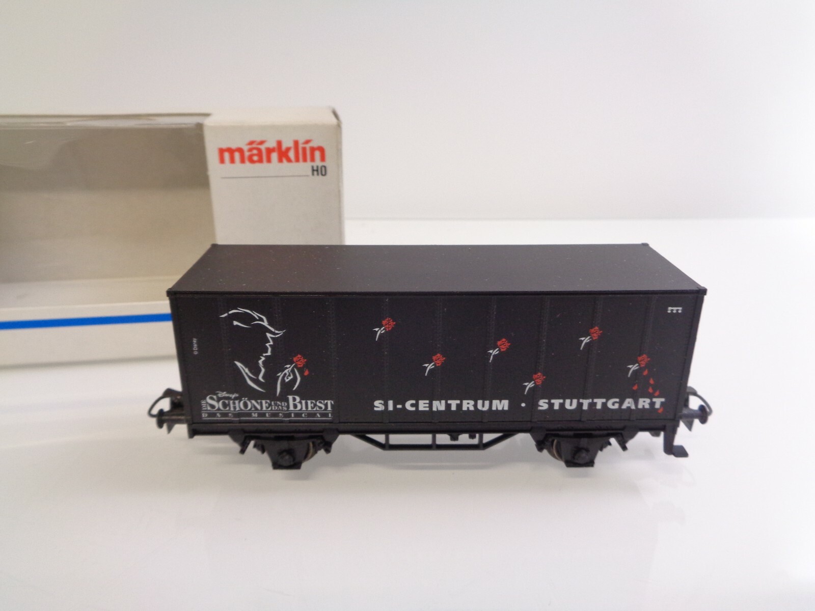 Märklin H0 Containerwagen "Die Schöne und das Biest" in OVP GS4513