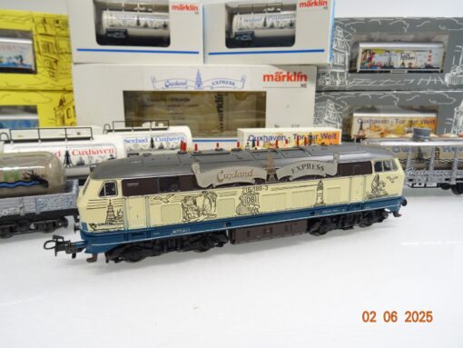 Märklin H0 Cuxland-Express 17 tlg. mit Diesellok limitiert teilweise OVP JL847 – Bild 3