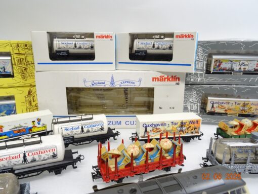 Märklin H0 Cuxland-Express 17 tlg. mit Diesellok limitiert teilweise OVP JL847 – Bild 7