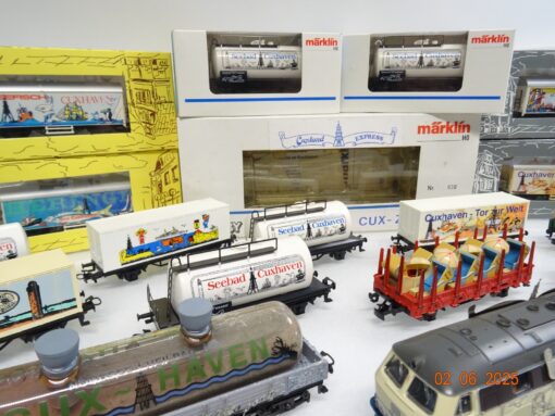 Märklin H0 Cuxland-Express 17 tlg. mit Diesellok limitiert teilweise OVP JL847 – Bild 8
