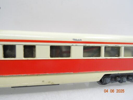 Märklin H0 DT800 Doppeltriebwagen elfenbein rot Guß unrestauriert JL895 o. – Bild 6