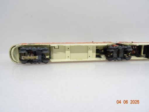 Märklin H0 DT800 Doppeltriebwagen elfenbein rot Guß unrestauriert JL895 o. – Bild 9