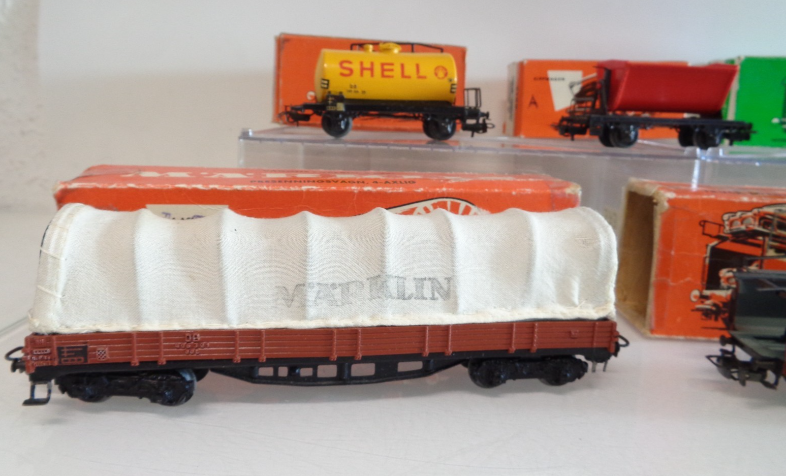 Märklin H0 Güterwagen 8 Stk. der DB  in OVP BH848 – Bild 3