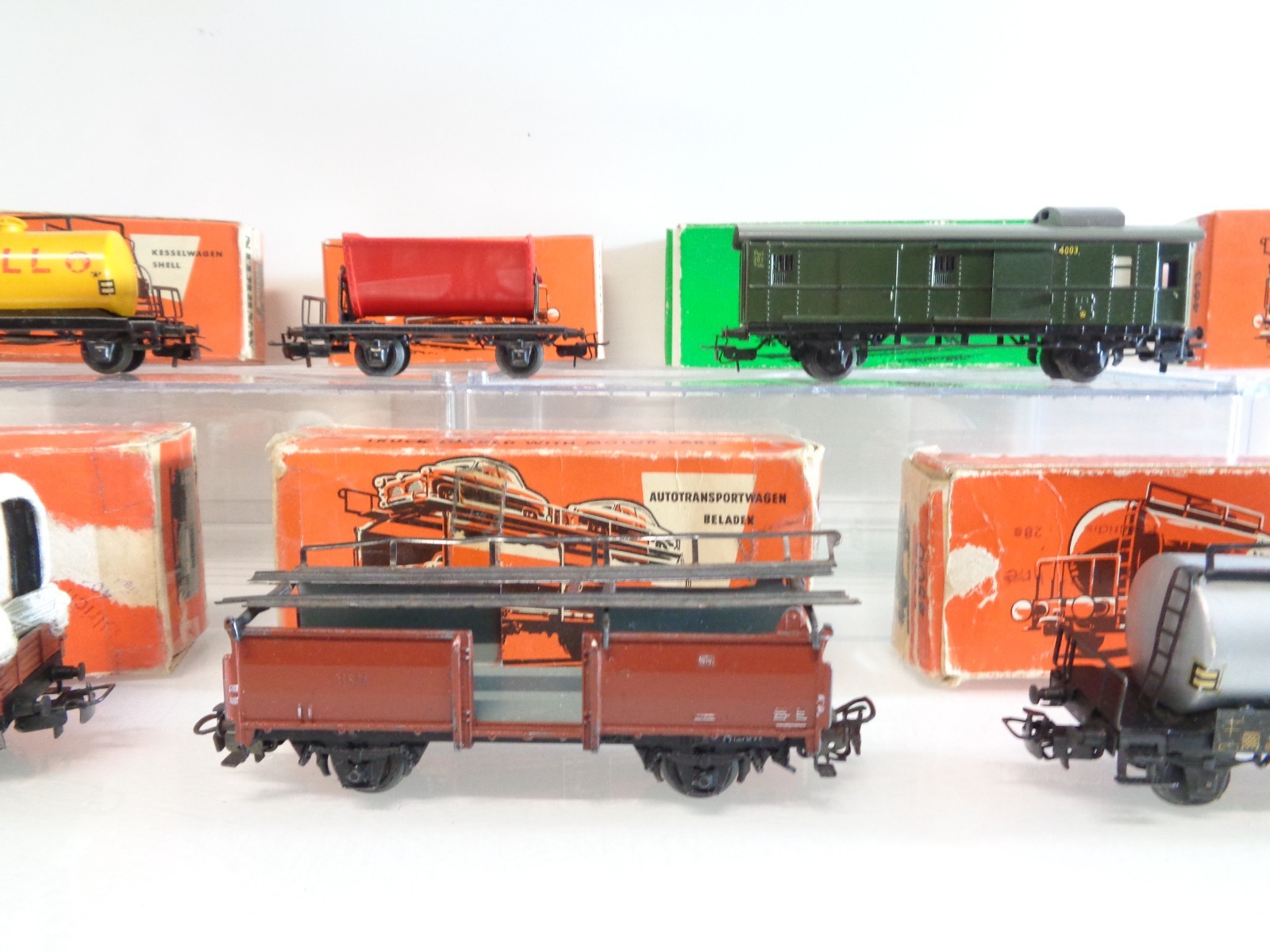 Märklin H0 Güterwagen 8 Stk. der DB  in OVP BH848 – Bild 4