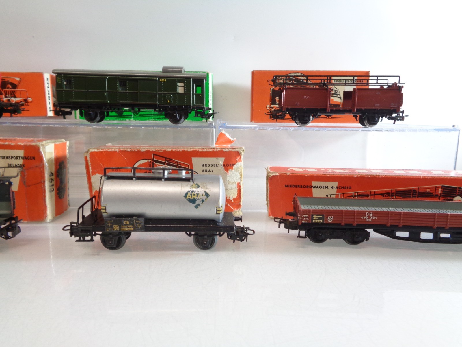 Märklin H0 Güterwagen 8 Stk. der DB  in OVP BH848 – Bild 5