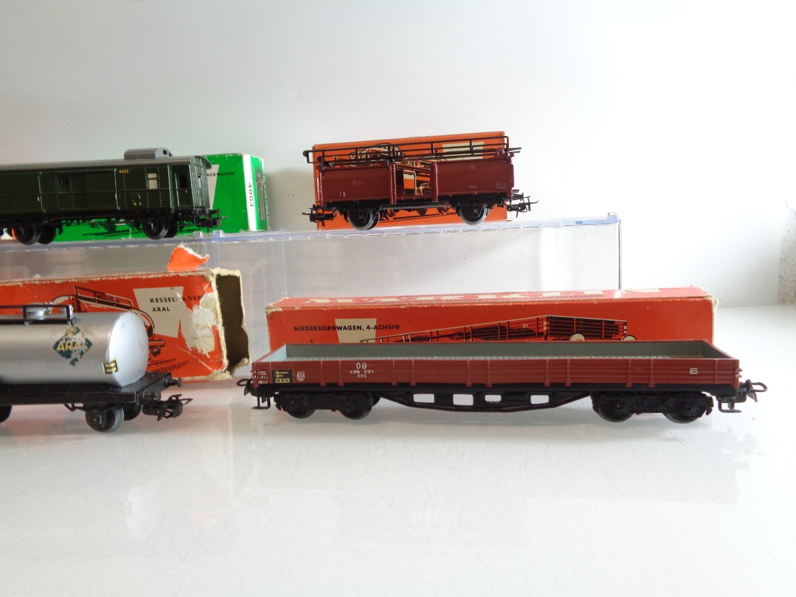 Märklin H0 Güterwagen 8 Stk. der DB  in OVP BH848 – Bild 6