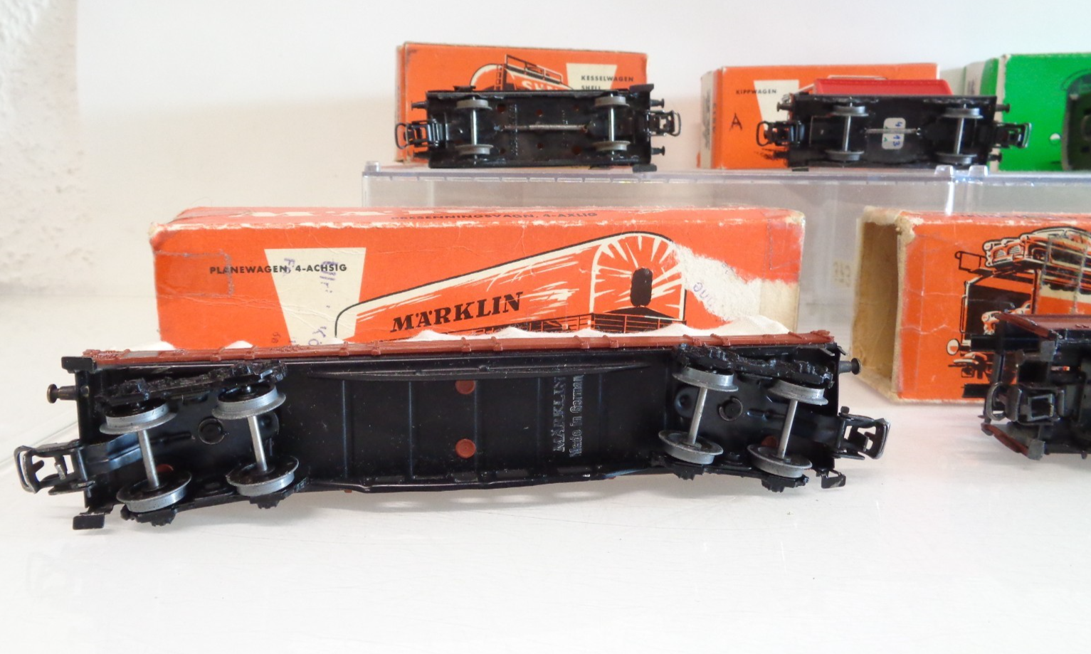Märklin H0 Güterwagen 8 Stk. der DB  in OVP BH848 – Bild 7