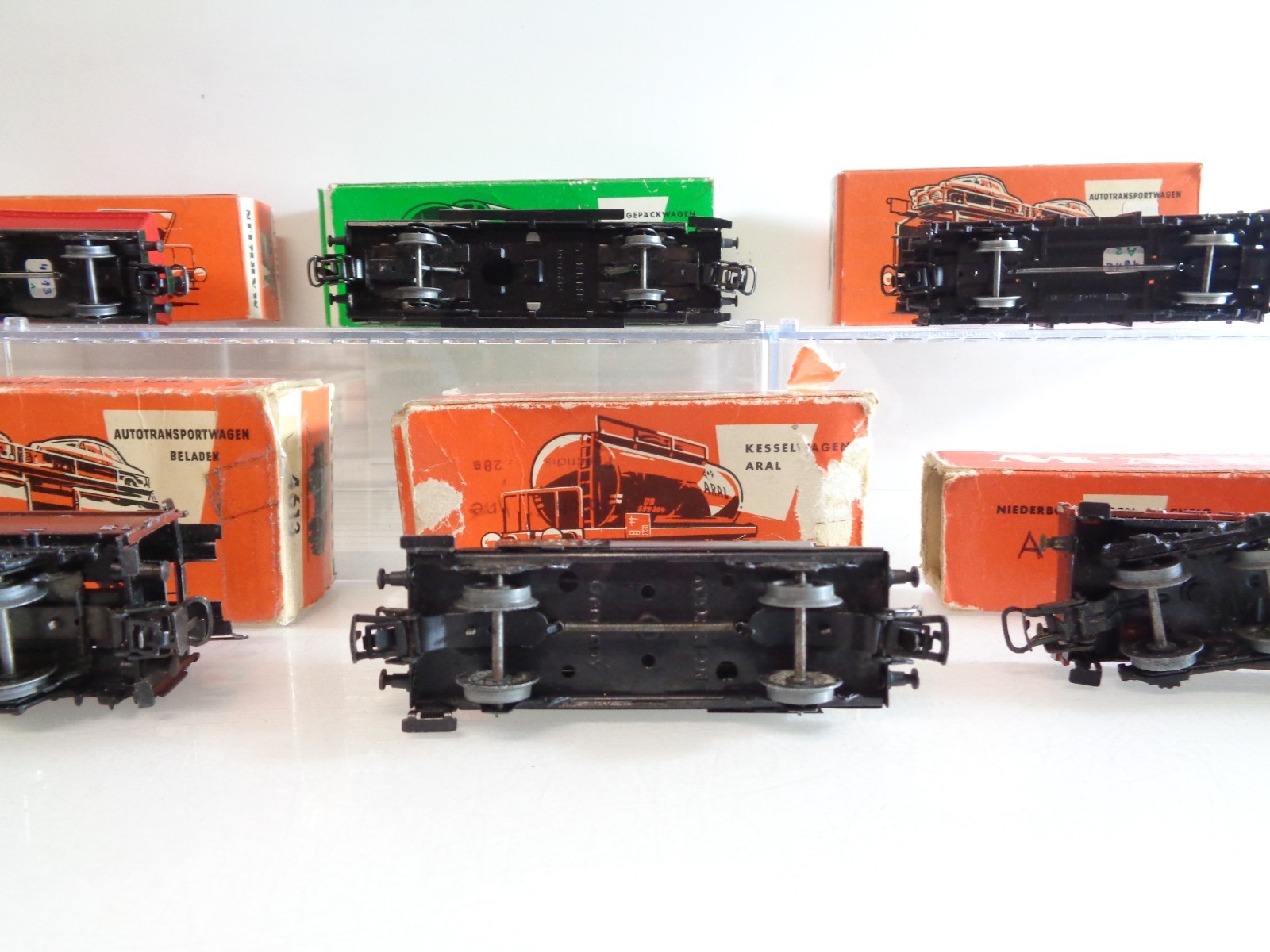 Märklin H0 Güterwagen 8 Stk. der DB  in OVP BH848 – Bild 9