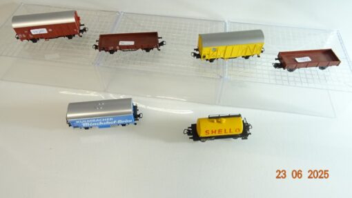 Märklin H0 Güterwagen Set 6 tlg. der DB siehe Foto PR8652 o.