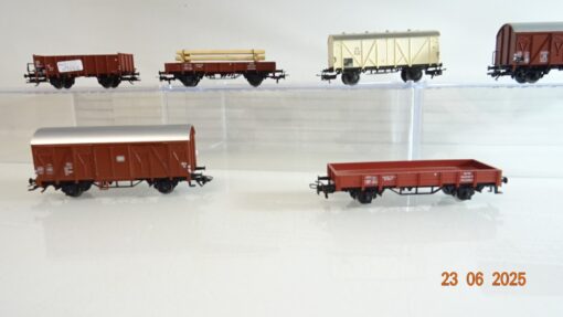 Märklin H0 Güterwagen Set 6 tlg. der DB siehe Foto PR8657 o. – Bild 5