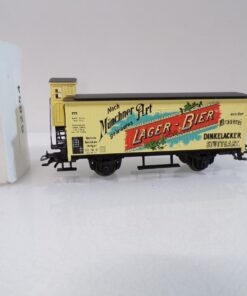 Märklin H0 Güterwagen mit Bremserhaus Lager Bier der DB in OVP HS186