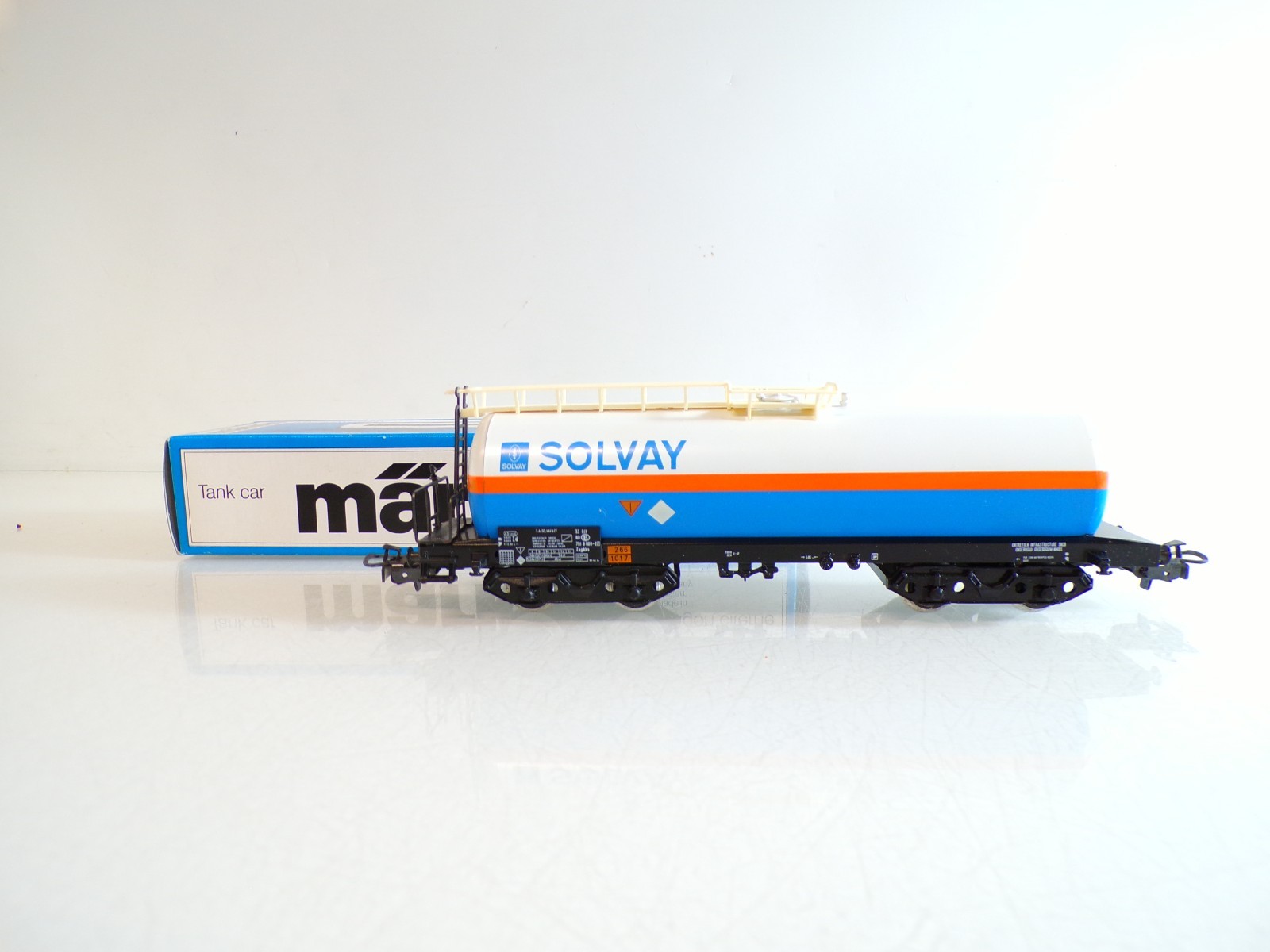 Märklin H0 Kesselwagen SOLVAY der SNCB in EVP BH1445