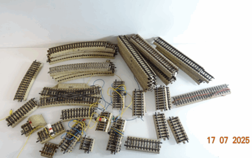 Märklin H0 Konvolut M-Gleis ca. 50tlg. siehe Foto CK9721 o. – Bild 3