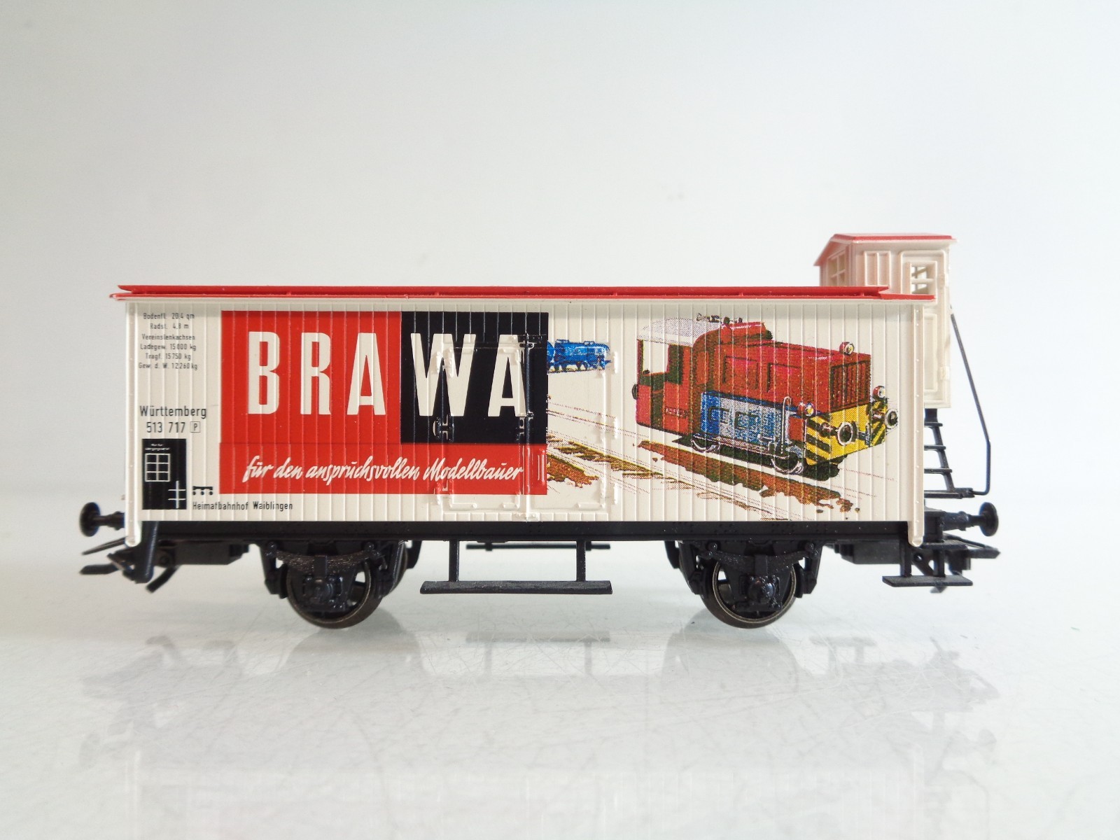 Märklin H0 Kühlwagen BRAWA Württemberg BH991 o. – Bild 3