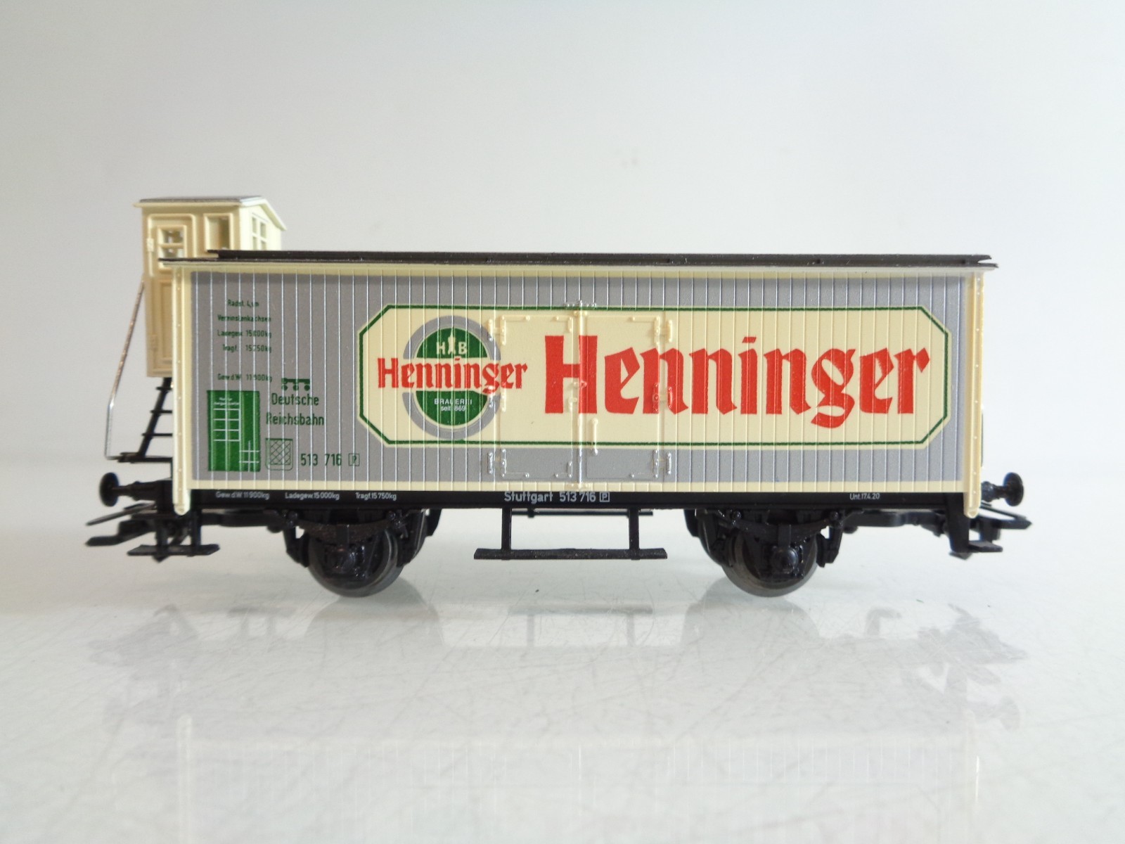 Märklin H0 Kühlwagen Henninger der DR BH990 o. – Bild 3