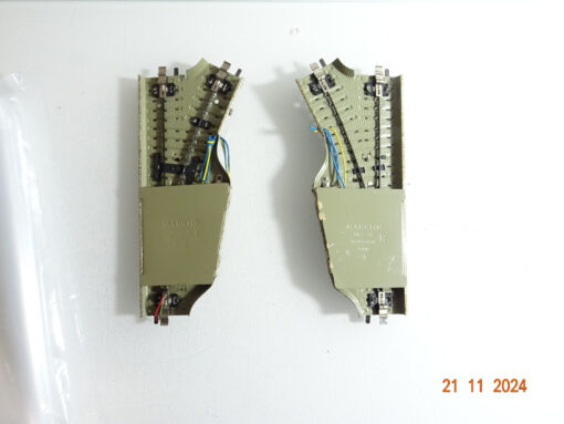 Märklin H0 M-Gleise 5118 5119 Elektro. Weichenpaar siehe Foto CK4260 o. – Bild 3