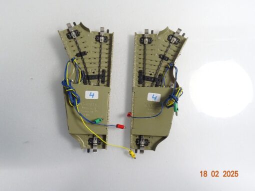 Märklin H0 M-Gleise 5118 5119 Elektro. Weichenpaar siehe Foto CK6100 o. – Bild 3