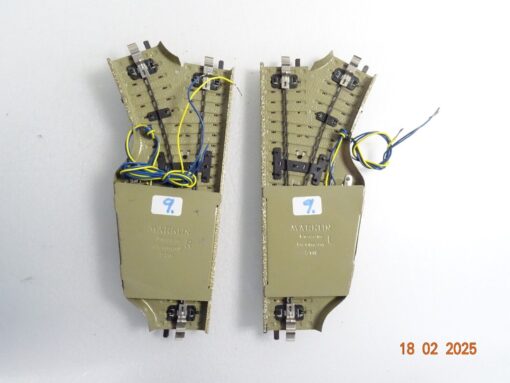 Märklin H0 M-Gleise 5118 5119 Elektro. Weichenpaar siehe Foto CK6101 o. – Bild 3