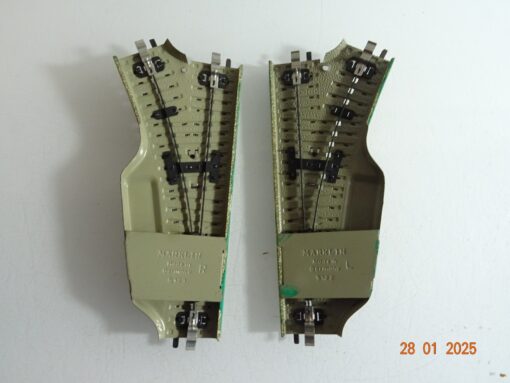 Märklin H0 M-Gleise 5122 5123 Handweichenpaar siehe Foto CK5632 o. – Bild 3