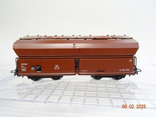 Märklin H0 Selbstentladewagen 4 Stk. u. offener Güterwagen der DB PR5785 o. – Bild 4