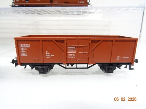 Märklin H0 Selbstentladewagen 4 Stk. u. offener Güterwagen der DB PR5785 o. – Bild 7