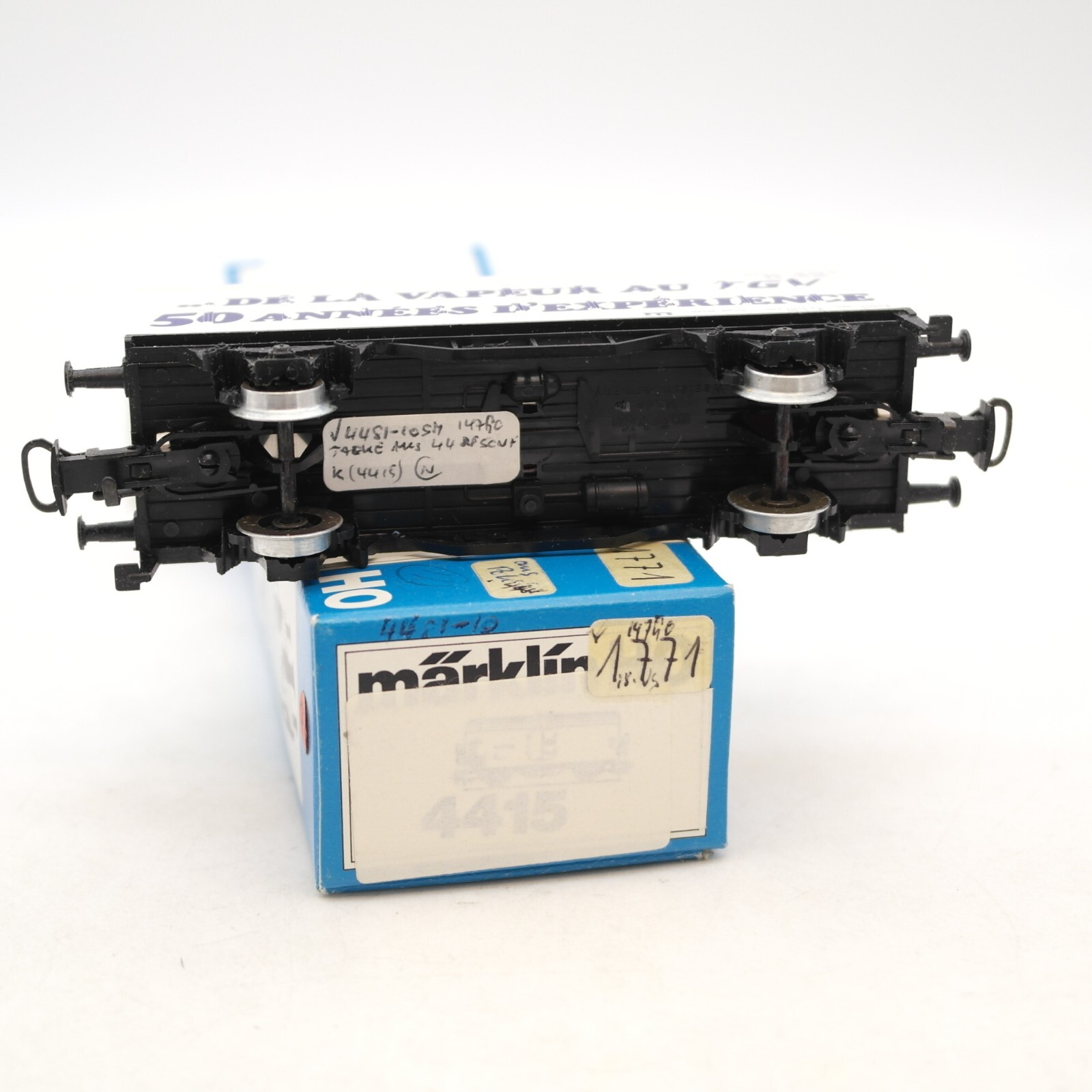 Märklin H0 SoMo Containerwagen De La Vapeur Au TGV in OVP RF3350 – Bild 3