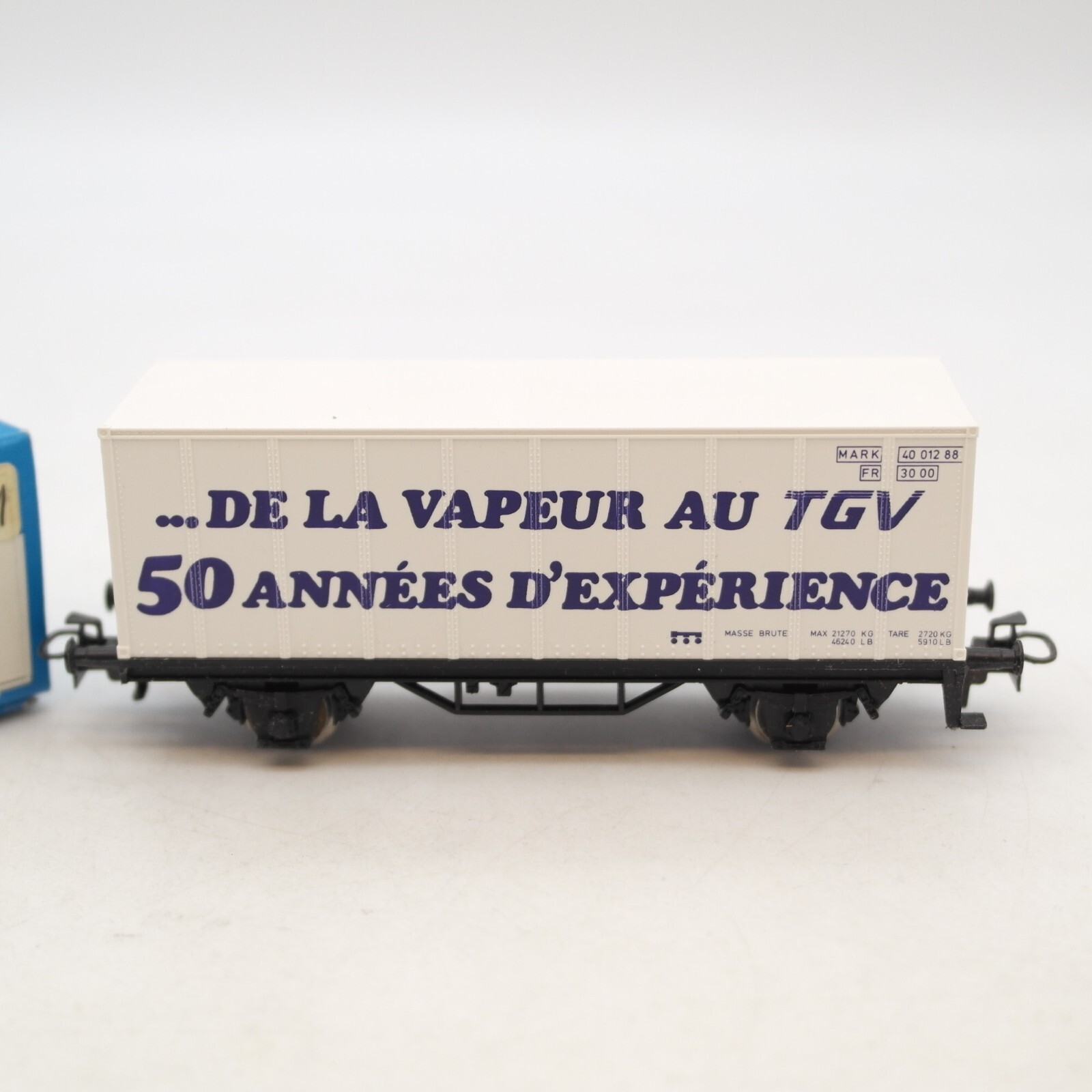 Märklin H0 SoMo Containerwagen De La Vapeur Au TGV in OVP RF3350