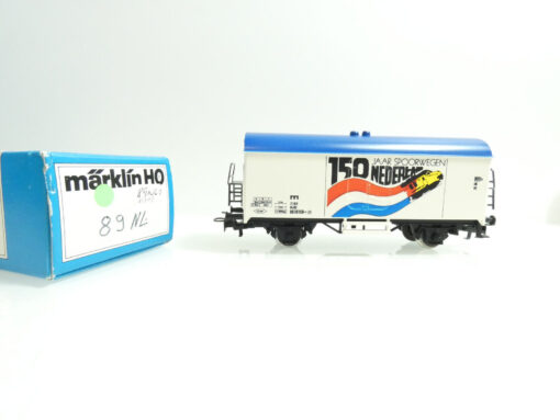 Märklin H0 Werbewagen 150 Jaar Spoorwegen Nederland  in OVP AR3950