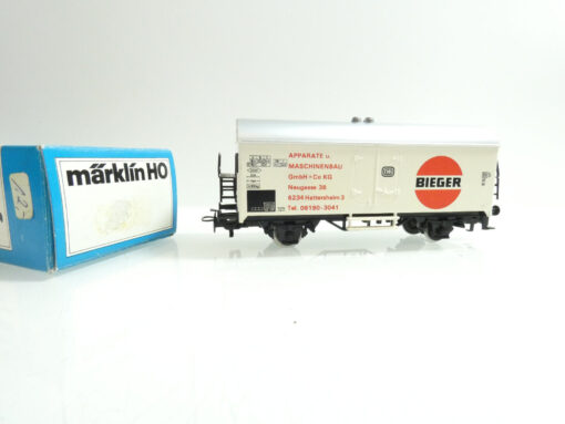 Märklin H0 Werbewagen BIEGER in OVP AR3865